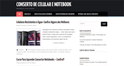 Desktop Screenshot of consertocelular.com